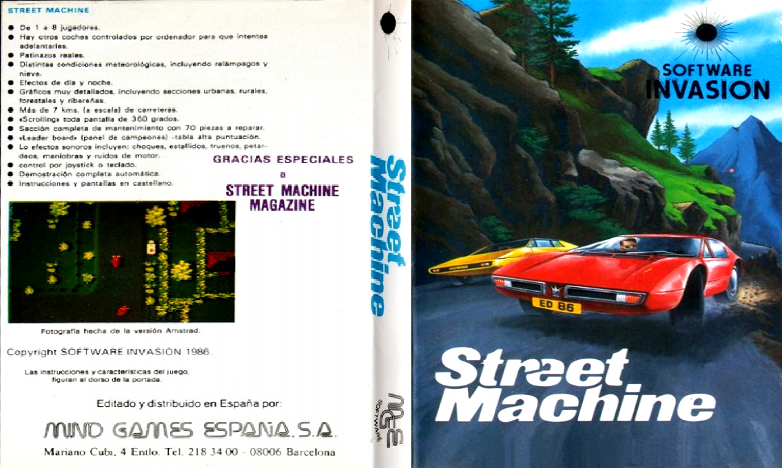 Street Machine — box-texture (EU)