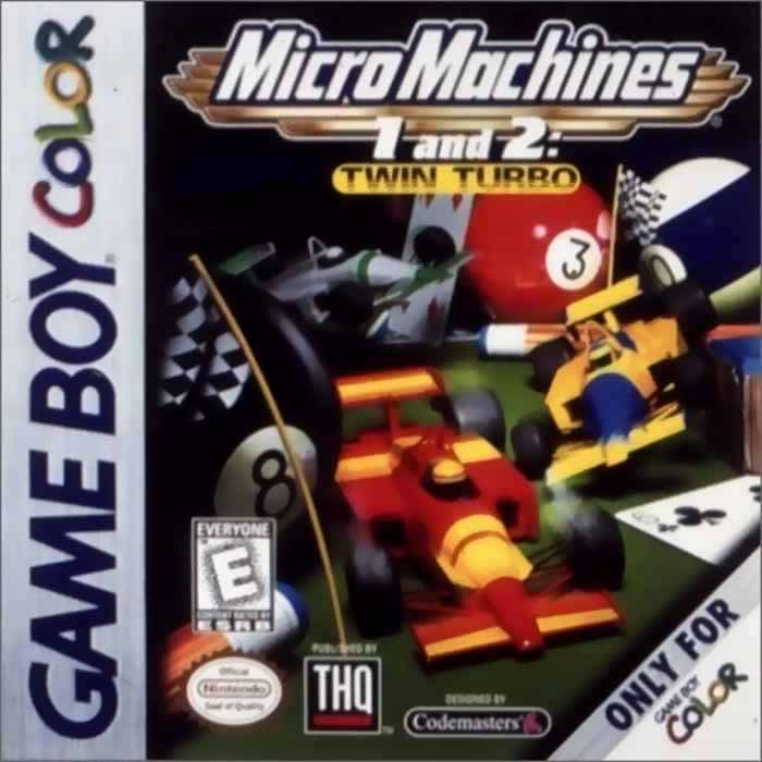 Micro Machines 1 And 2 - Twin Turbo box art