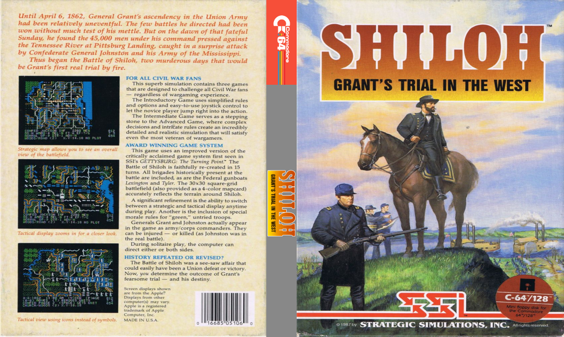 Shiloh - Grant's Trial in the West — box-texture (US)