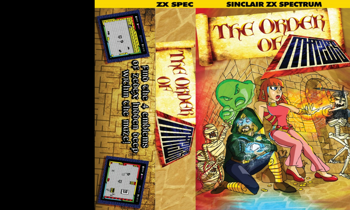 The Order of Mazes — box-texture (EU)