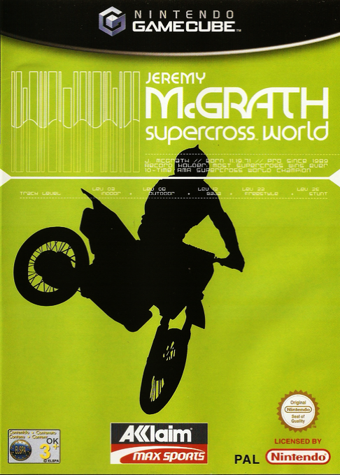 Jeremy McGrath Supercross World — box-2D (EU)