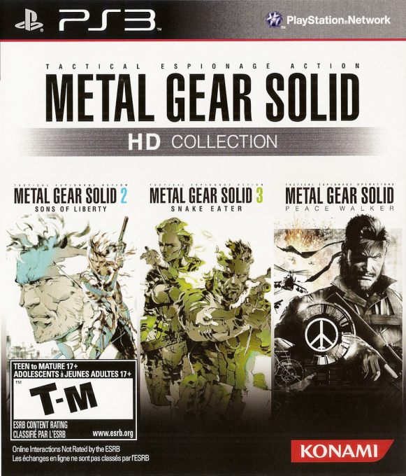 Metal Gear Solid - HD Collection — box-2D (CA)