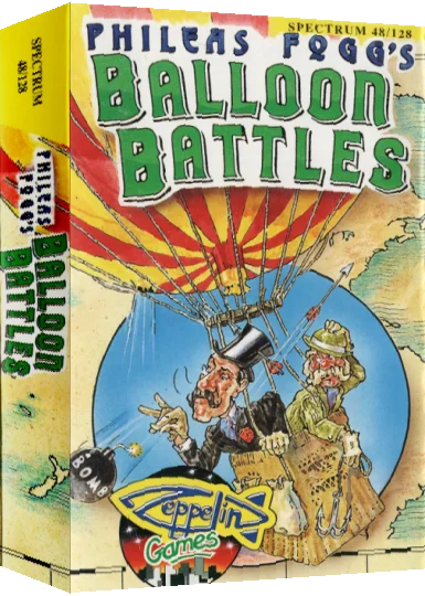 Phileas Fogg's Balloon Battles — box-3D (EU)