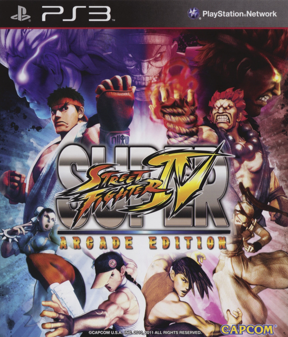 Super Street Fighter IV - Arcade Edition — box-2D (ASI)