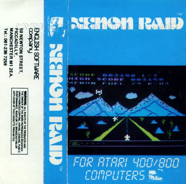 Xenon Raid box art