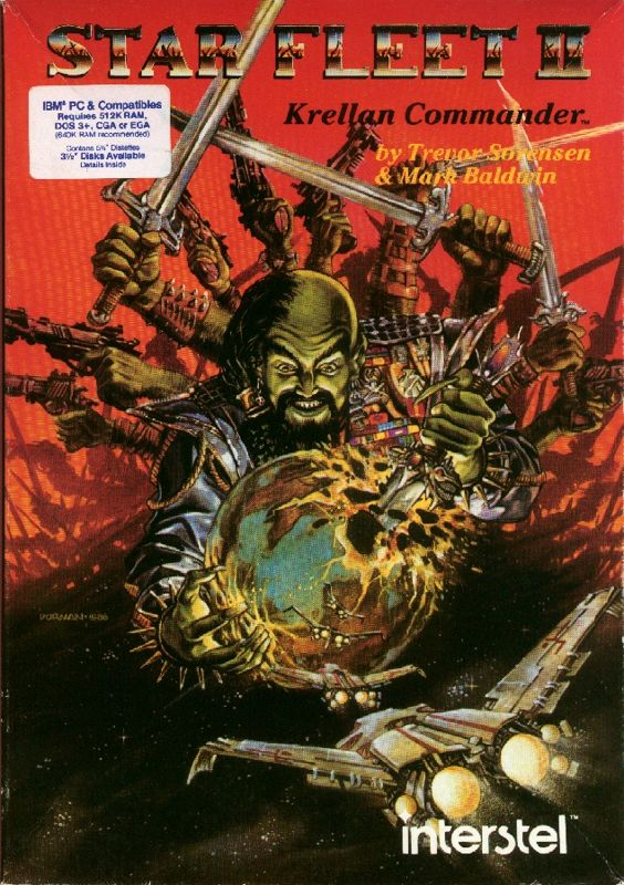 Star Fleet 2 - Krellan Commander box art