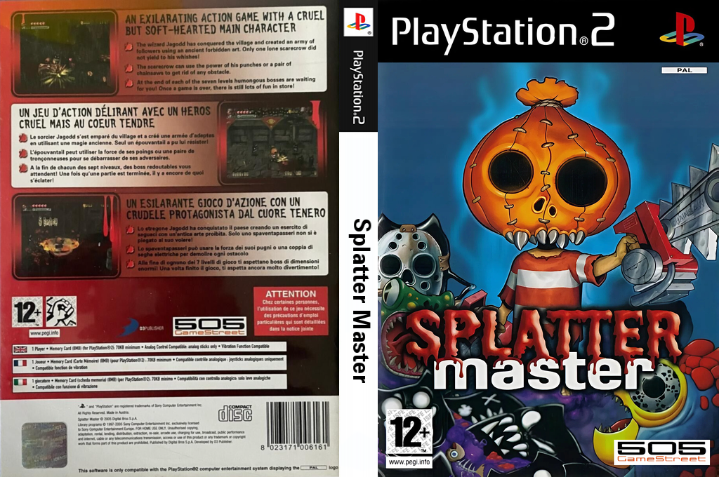 Simple 2000 Series Vol. 64 - The Splatter Action — box-texture (EU)
