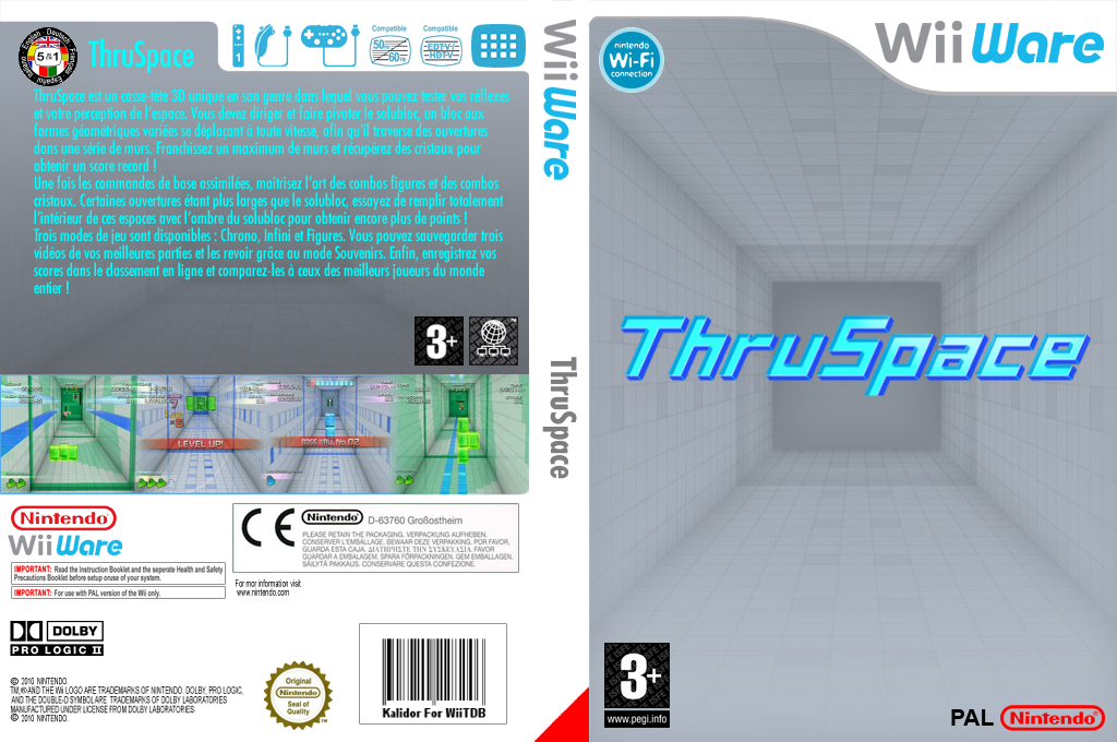 Thruspace - Casse-tête 3d À Vitesse Grand 5 — box-texture (EU)
