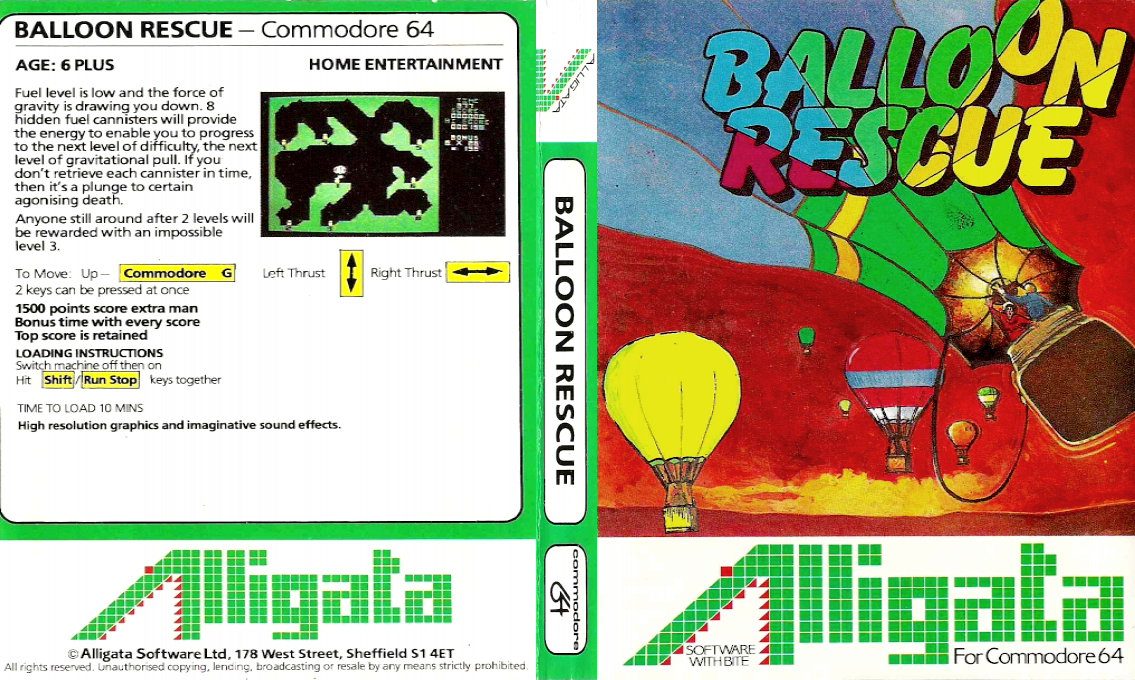 Balloon Rescue — box-texture (EU)