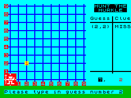 Hunt the Hurkle — ss (WOR)