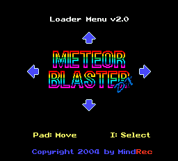 Meteor Blaster DX — sstitle (WOR)