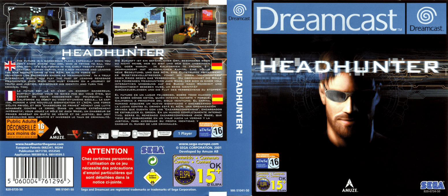 Headhunter — box-texture (EU)