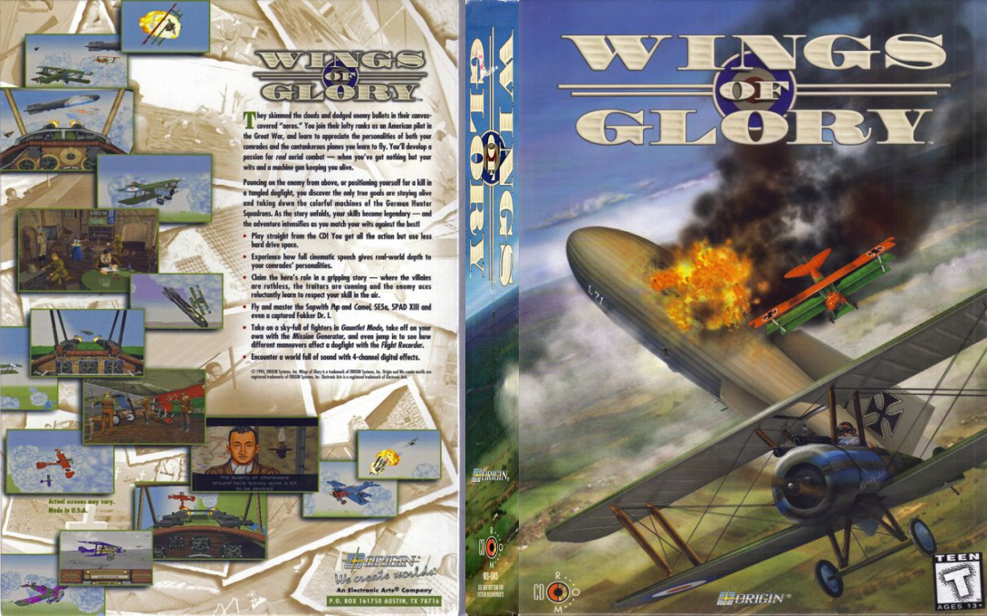 Wings Of Glory — box-texture (US)