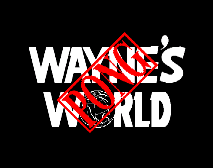 Wayne's World Pong — sstitle (WOR)