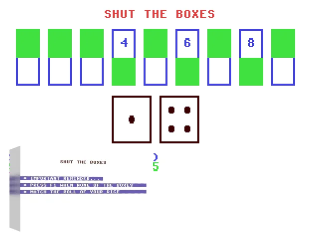 Shut the Boxes — mixrbv2 (WOR)