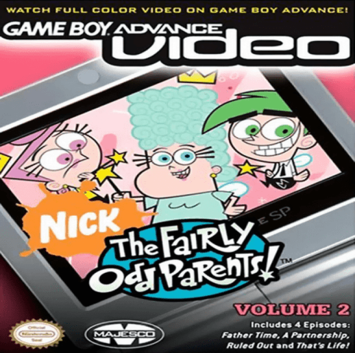 Game Boy Advance Video - The Fairly Oddparents! - Volume 2 box art