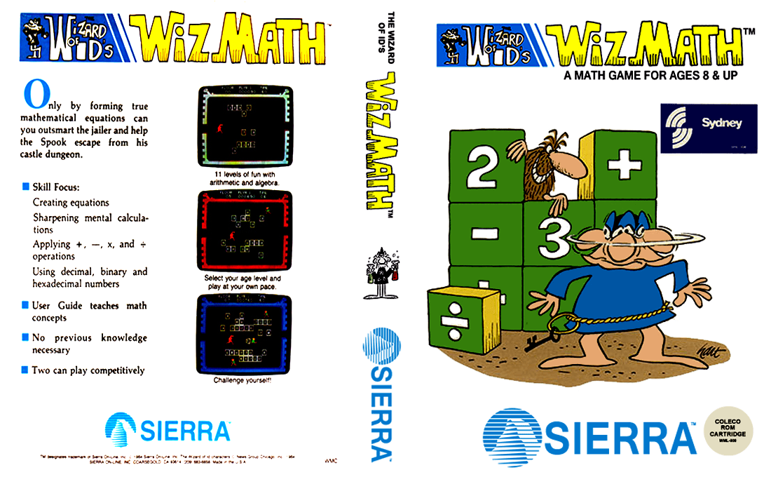 Wizard Of Id's Wizmath — box-texture (US)