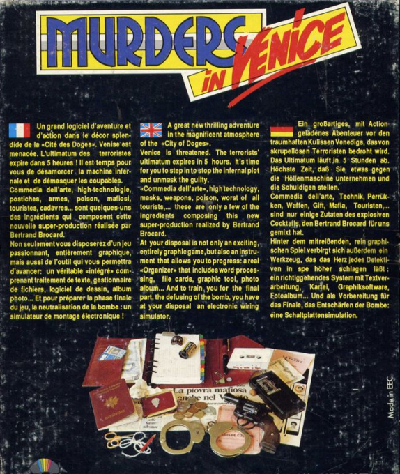 Murders In Venice — box-2D-back (EU)