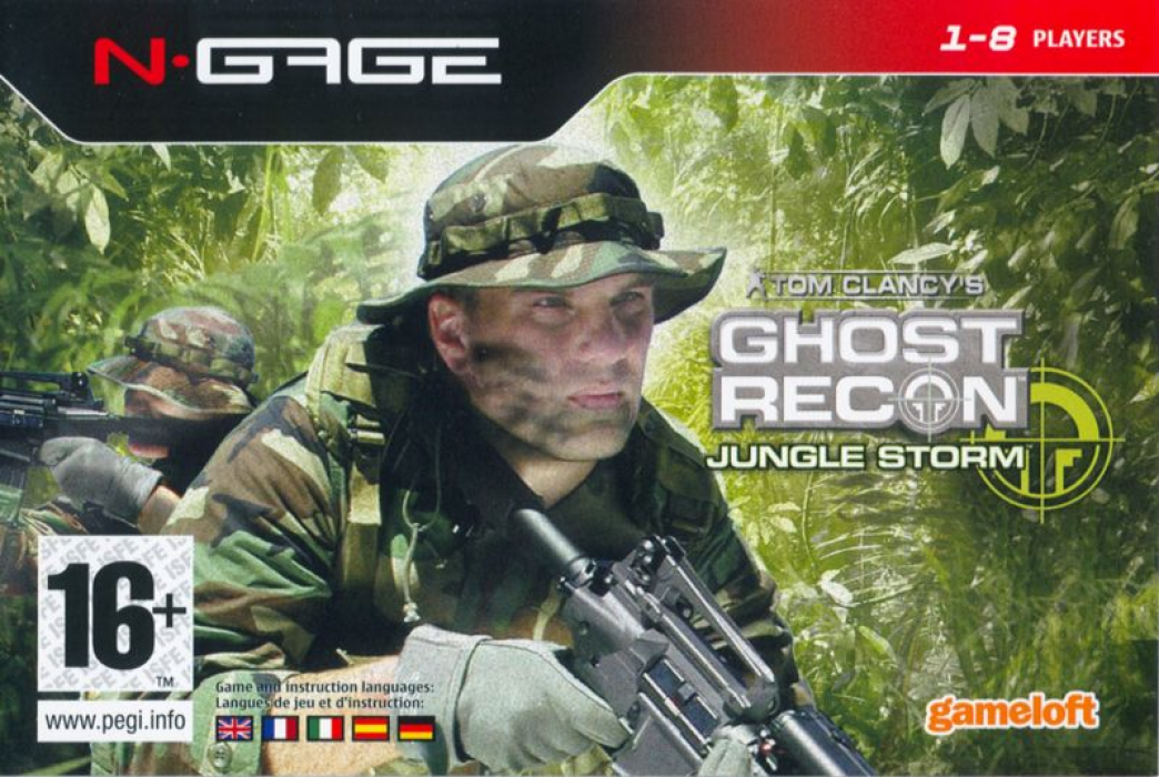 Tom Clancy's Ghost Recon: Jungle Storm — box-2D (EU)