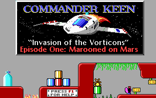 Commander Keen 1 - Marooned On Mars — sstitle (US)