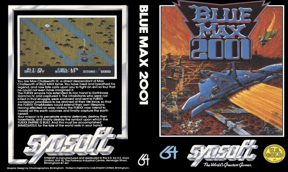 Blue Max 2001 — box-texture (EU)
