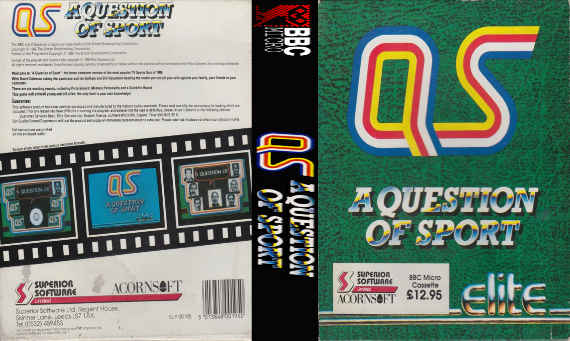 Question Of Sport, A — box-texture (WOR)