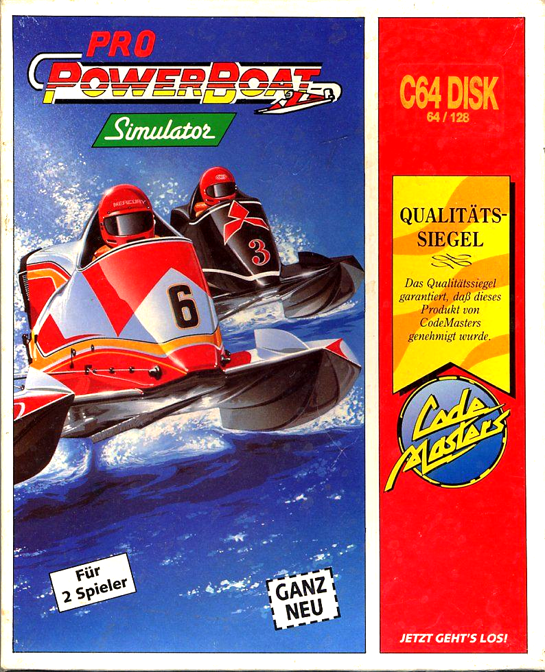 Pro Powerboat Simulator — box-2D (DE)