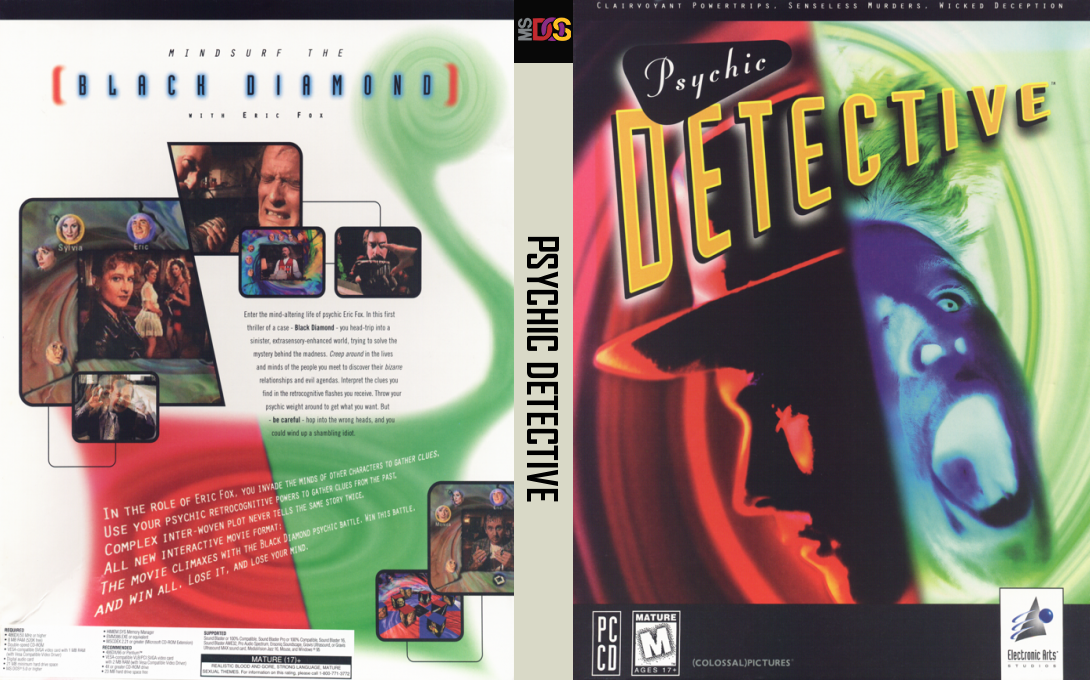 Psychic Detective — box-texture (US)