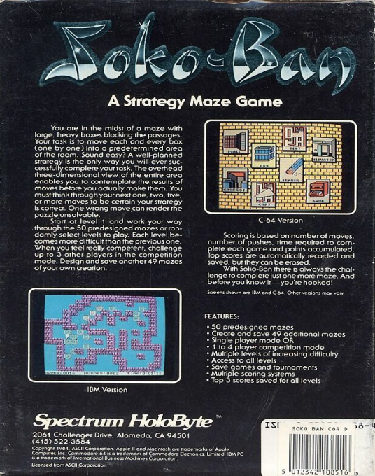 Soko-ban — box-2D-back (UK)