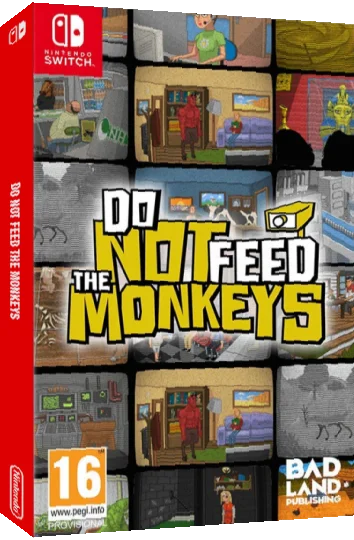 Do Not Feed the Monkeys — box-3D (EU)