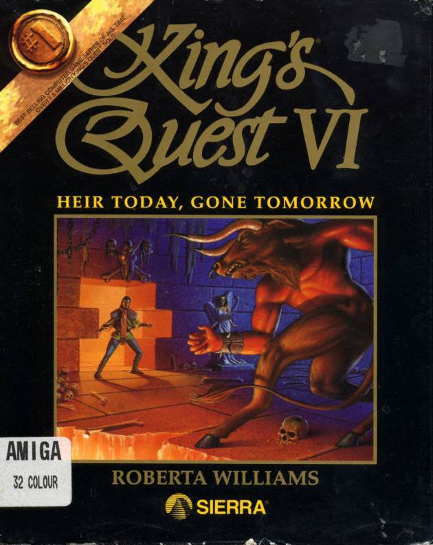 King's Quest VI - Heir Today, Gone Tomorrow box art