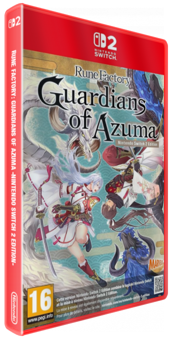 Rune Factory - Guardians of Azuma — box-3D (EU)