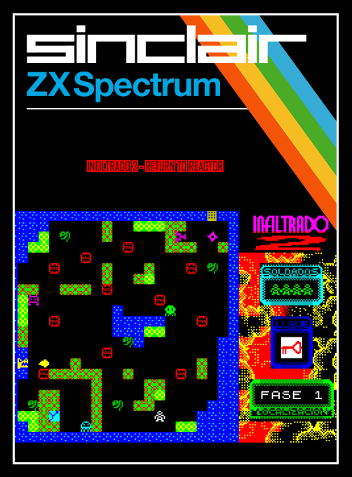 Infiltrado 2 - Return To Reactor — box-2D (SS)