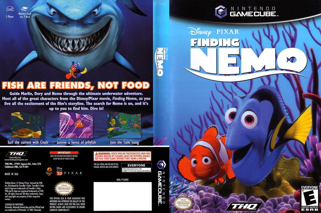 Disney-Pixar Nemo-reul Chajaseo — box-texture (US)