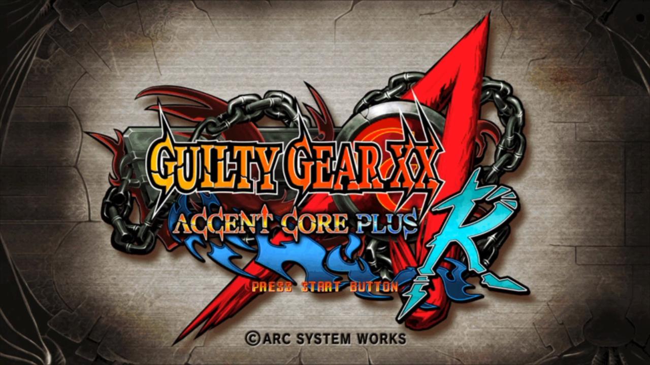 Guilty Gear XX Accent Core Plus R — sstitle (WOR)