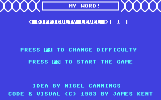 My Word : The Ultimate Family Word Game — sstitle (WOR)