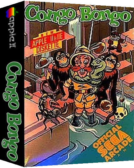 Congo Bongo — box-3D (US)
