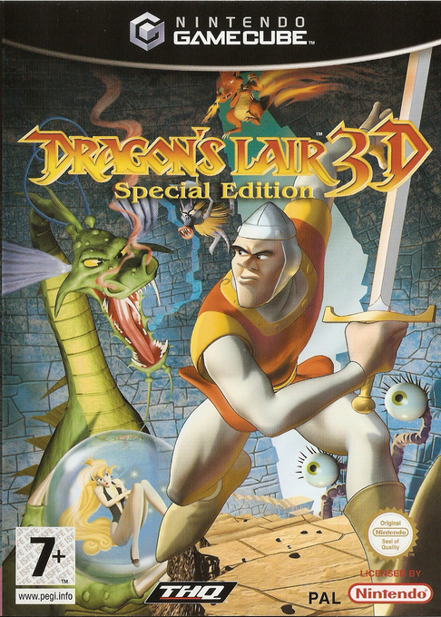 Dragon's Lair 3D - Special Edition — box-2D (EU)