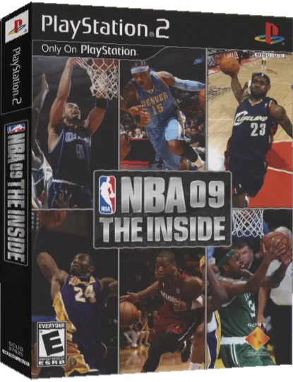 NBA 09 - The Inside — box-3D (US)