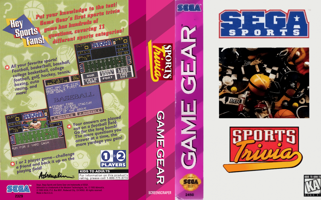 Sports Trivia — box-texture (US)
