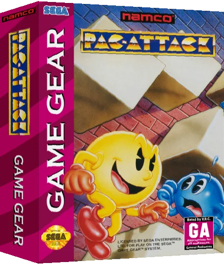 Pac-Attack — box-3D (US)