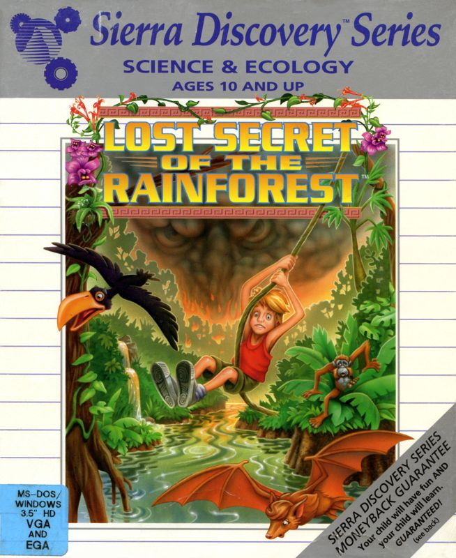 Lost Secret of the Rainforest box art