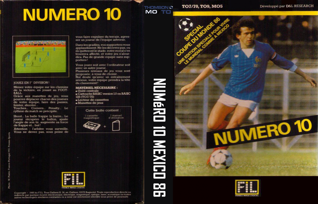 Numéro 10 Mexico 86 — box-texture (FR)