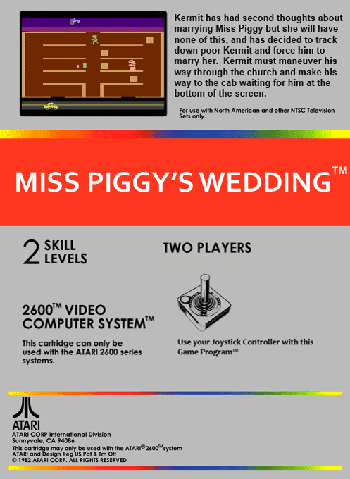 Miss Piggy's Wedding — box-2D-back (US)