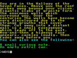 Curse of the Seven Faces — ss (WOR)