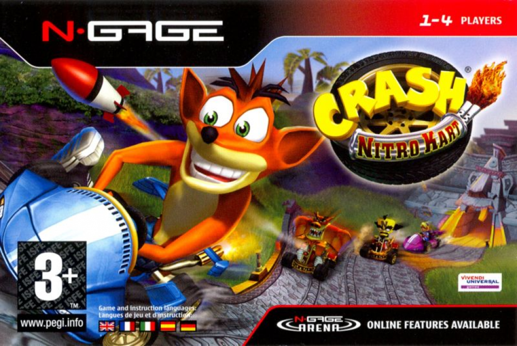 Crash Nitro Kart — box-2D (EU)