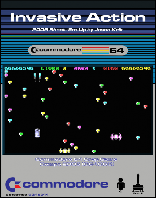 Invasive Action box art