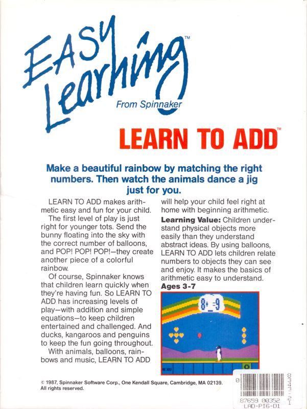 Learn To Add — box-2D-back (US)