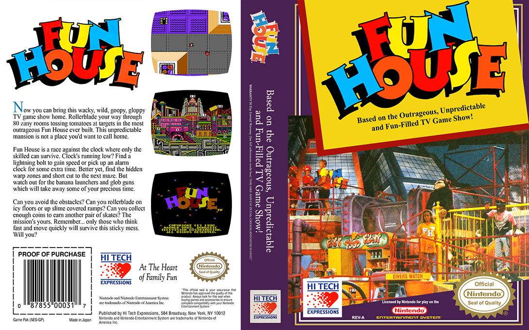 Fun House — box-texture (US)