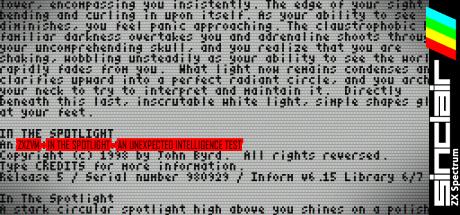 ZxZvm - In the SpotLight - An Unexpected Intelligence Test — steamgrid